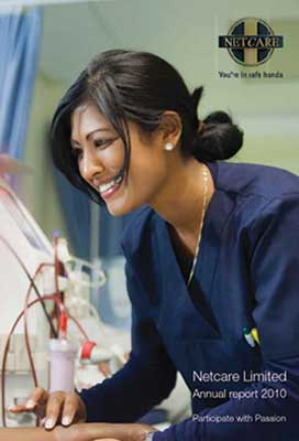 Netcare annual report cover page